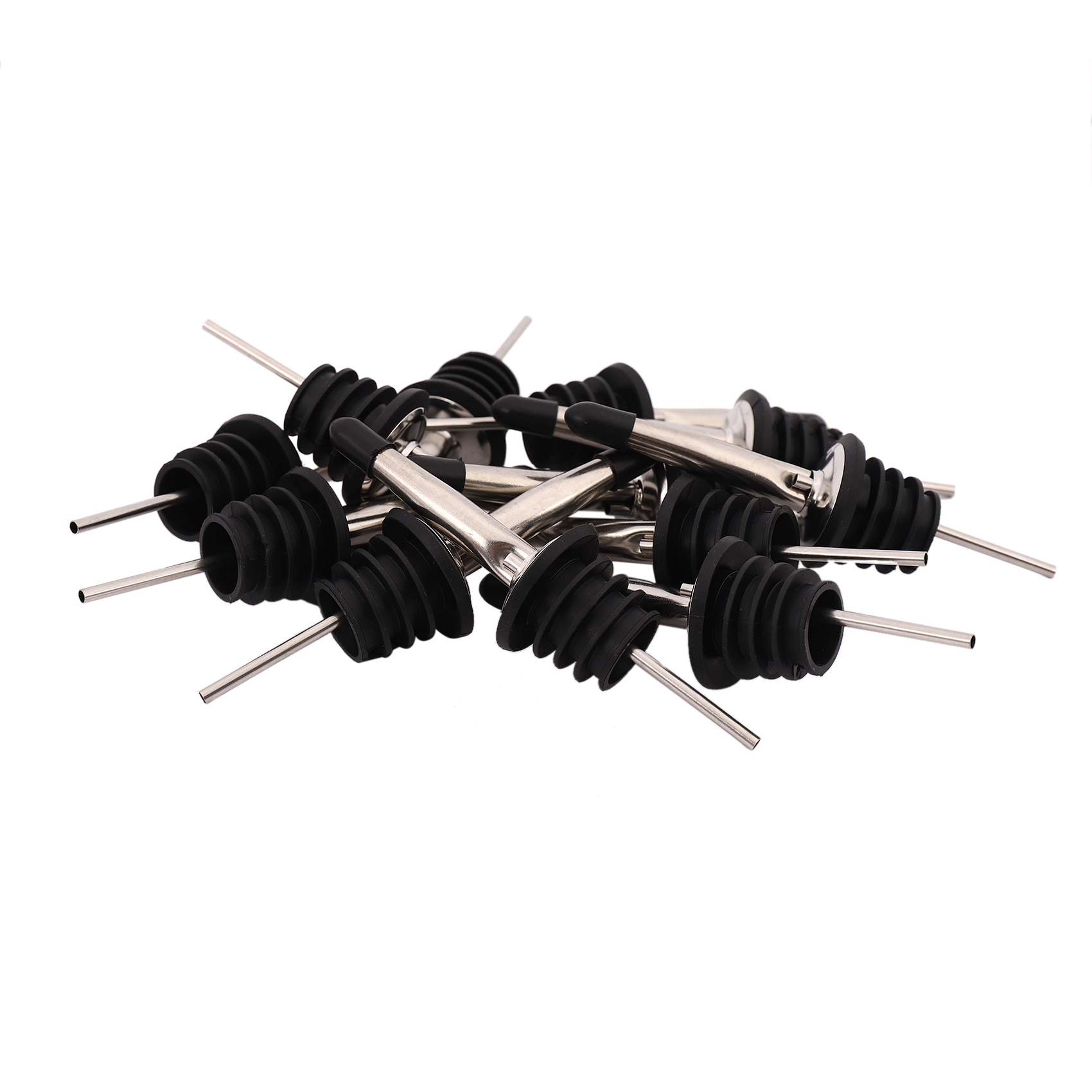 Y51A-12Pcs Stainless Steel Spi - Speed Pourer Cap ulasan dan harga
