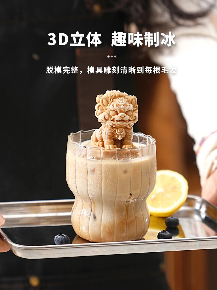 Home Lion Bear Ice Cube Mold L - Ice Mold Sphere ulasan dan harga