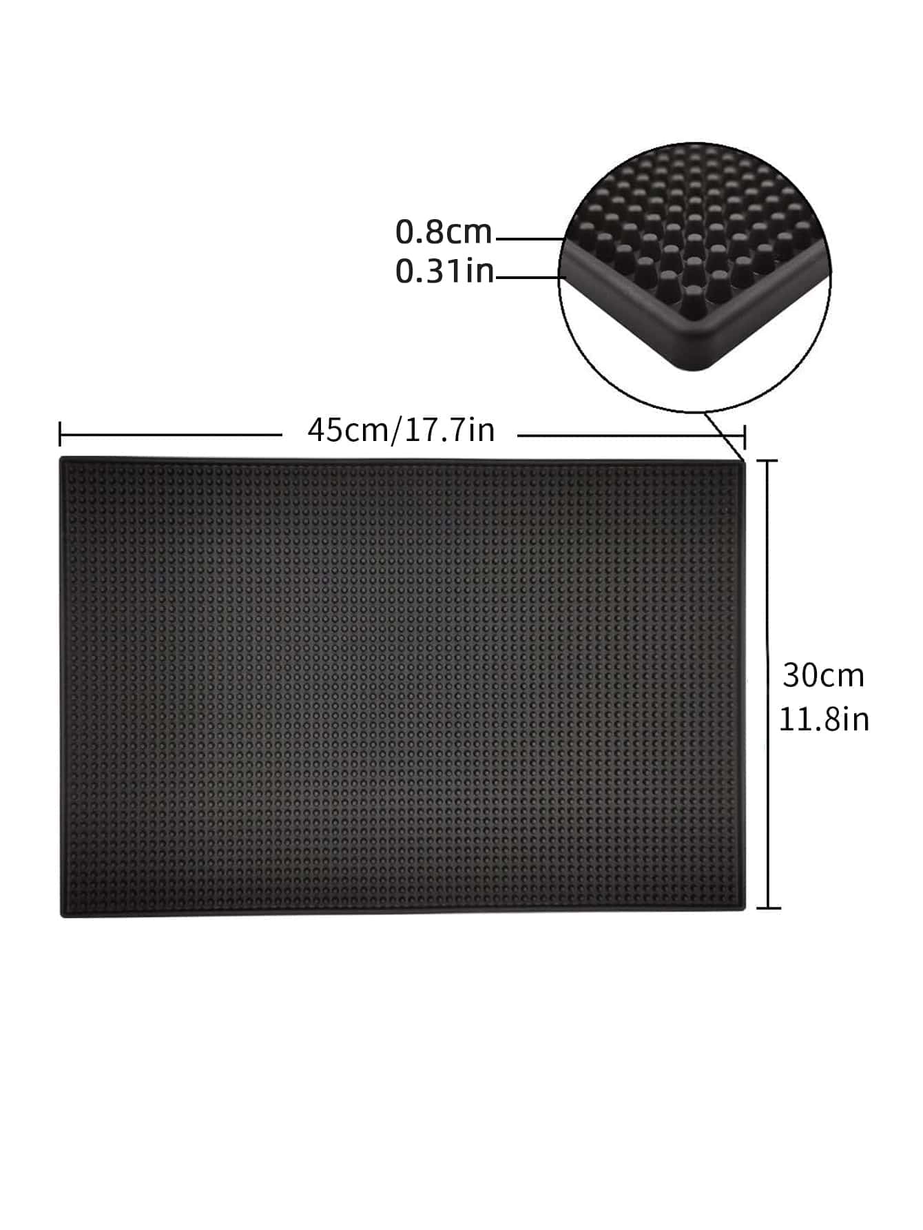 Leeseph Bar Mat, Rubber Dish D - Bar Mat Rubber ulasan dan harga