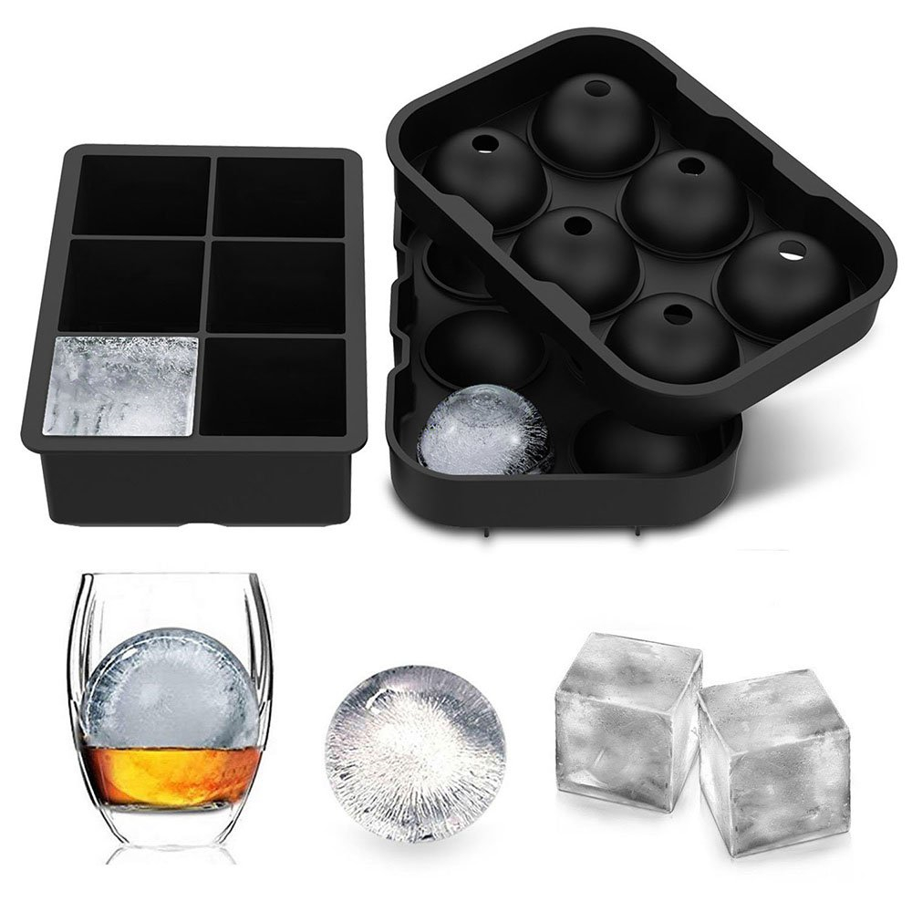 4/6 Grid Big Ball Square Ice C - Ice Mold Sphere ulasan dan harga