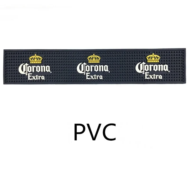 Bar Mats 60*10cm Long Dark blu - Bar Mat Rubber ulasan dan harga