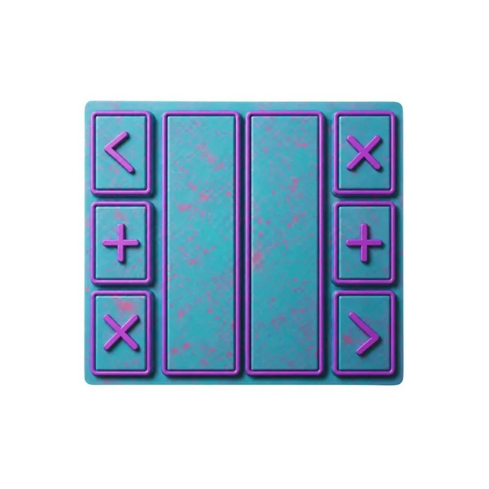 Rounded Buttons Fidget Trading - Bar Mat Rubber ulasan dan harga