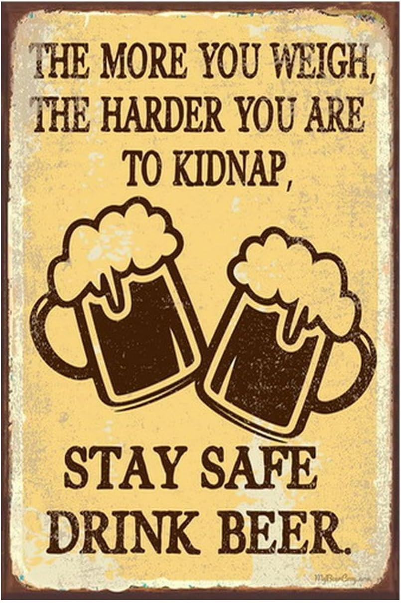 Beer-Sign Metal-Sign Wall-Art  - Home Bar Lounge ulasan dan harga